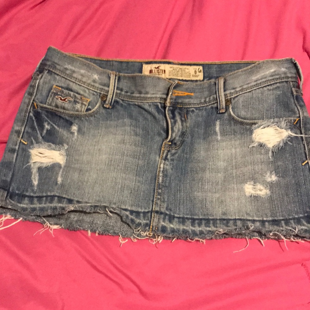 Hollister Jean skirt